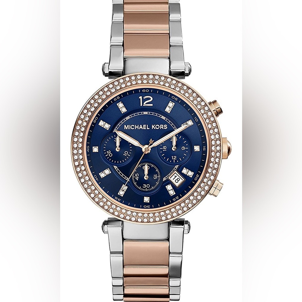 Michael Kors Women's Parker Two-Tone Watch MK6141